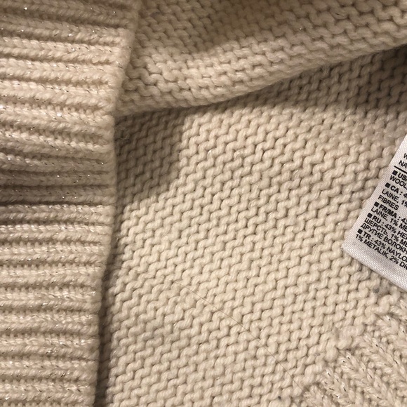 GAP Womens Off-White Knit Sweater Size Small - Picture 8 of 14